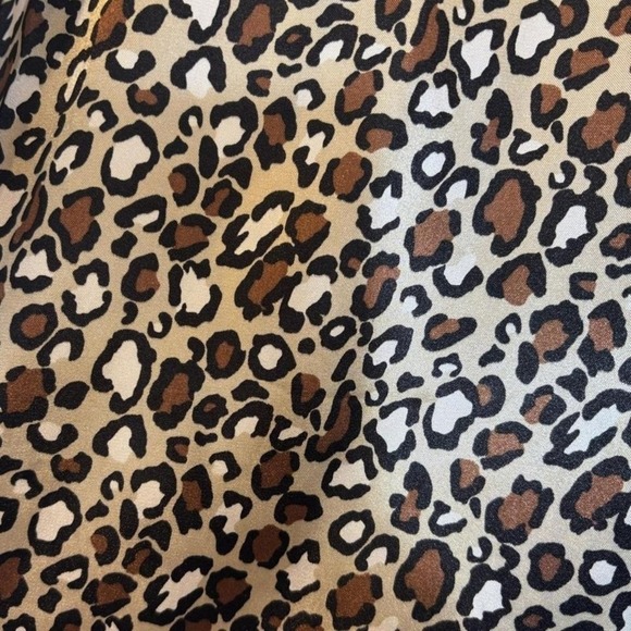 GILLIGAN & O'MALLEY ANIMAL PRINT SILKY PAJAMA PANTS - Picture 4 of 6